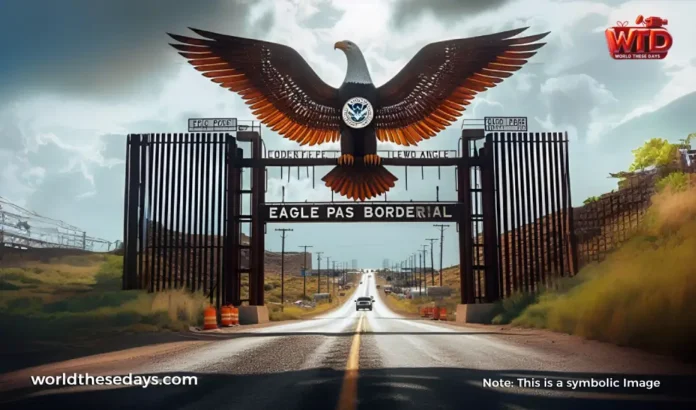 What is Eagle Pass Texas famous for? Eagle Pass gained renown as the initial American settlement along the Rio Grande. Initially named Camp Eagle Pass, it served as a transient outpost for the Texas militia during the Mexican–American War.